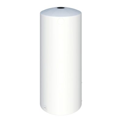 A 1,000 Ltr Tank - Translucent water heater on a white background.