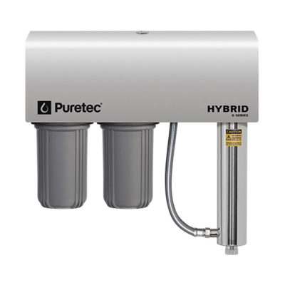 Puretec Hybrid G8 65 LPM water filtration system.