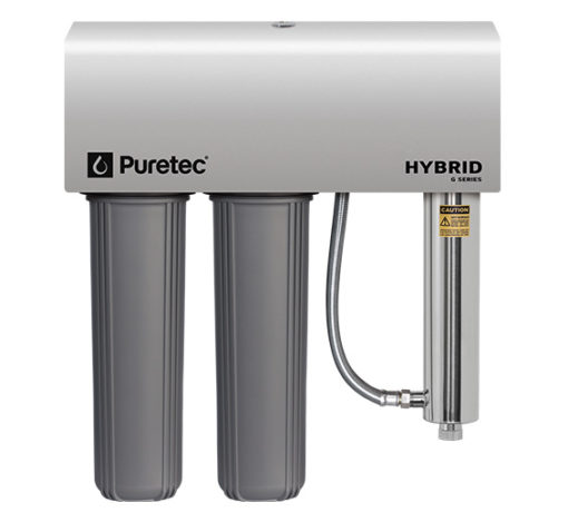 Hybrid G9 130 LPM water filtration system.